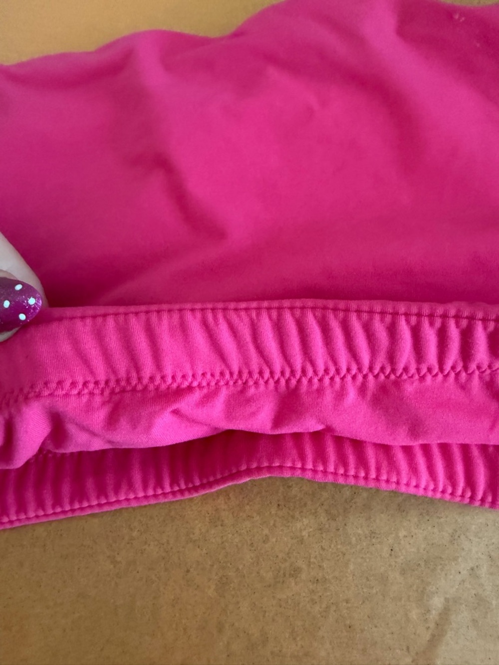 SKIMS Hot Pink Strapless Bandeau Top - Picture 3 of 3